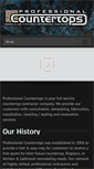 Mobile Screenshot of professionalcountertops.com